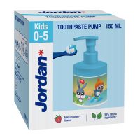 Jordan Kids 0-5 let, 1000 ppm F s pumpico, 150 ml