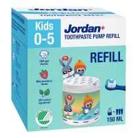 Jordan Kids 0-5 let, 1000 ppm F s Refill, 150 ml