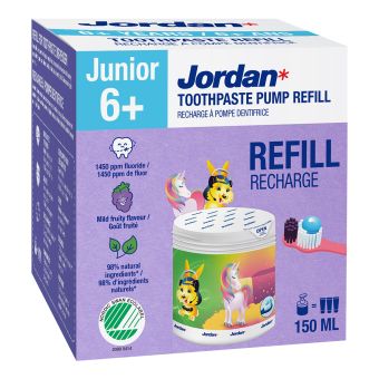 Jordan Junior 6-12 let, 1450 ppm F Refill za ponovno polnjenje